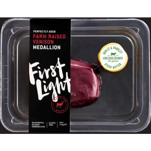 Farm Raised Venison Medallion & Lewis Road Butter / 150gm