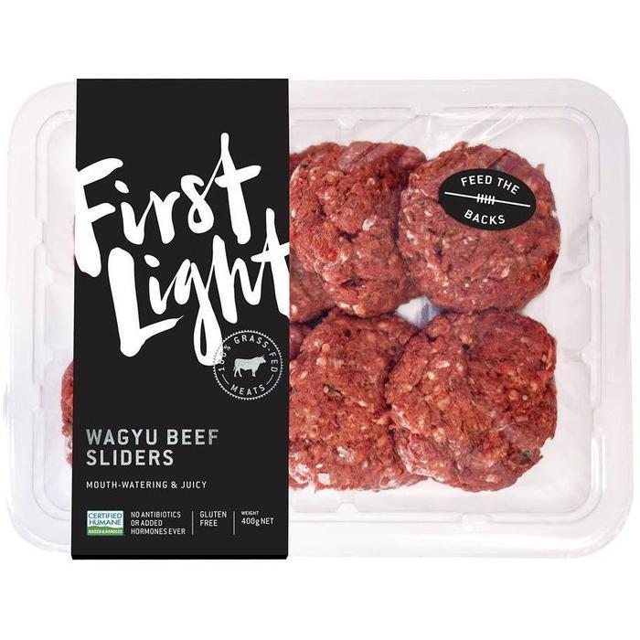 Wagyu Beef Sliders GF / 400gms 8 pk