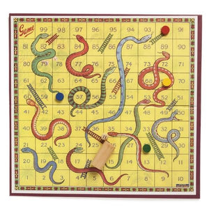Retro Snakes & Ladders