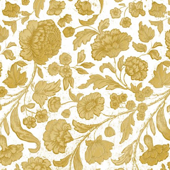 Napkin George White/Gold
