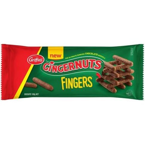 Griffins Gingernut Fingers Biscuits 180g