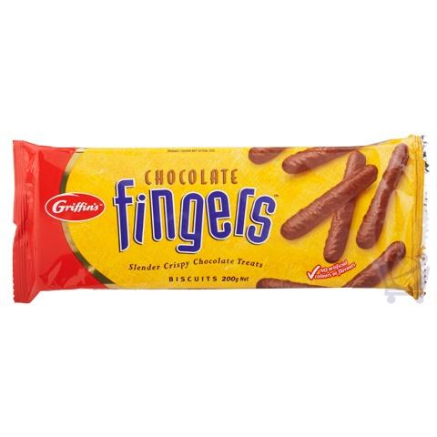 Griffins Chocolate Fingers Biscuits 180g