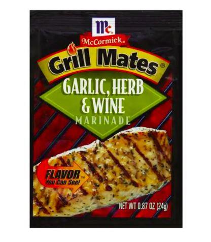 Grill Mates Garlic, Herb & Wine Marinade Mix