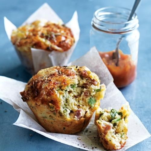 Ham & Cheddar Muffins 6pk