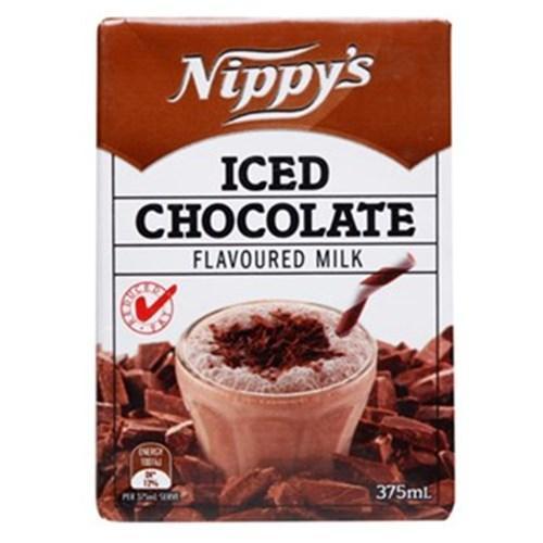 Nippys Iced Chocolate Flavoured Milk 375ml