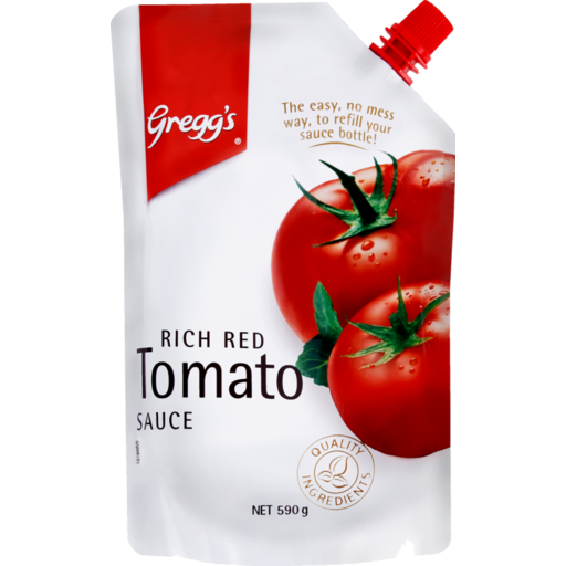 Greggs Tomato Sauce Refill Pouch 590g