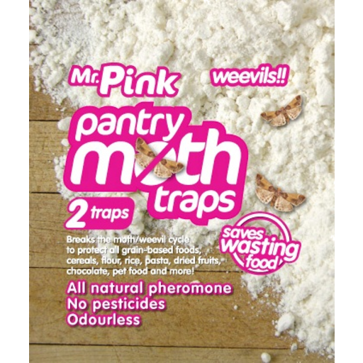 Mr Pink Pantry Moth Trap 2pk