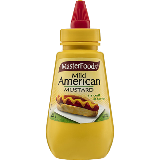 Masterfoods Mustard Mild American 250g