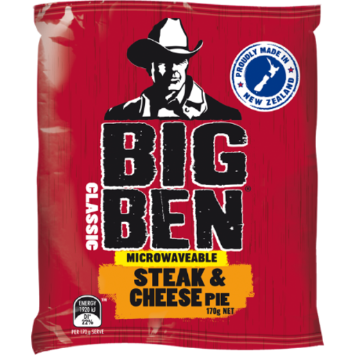 Big Ben Steak & Cheese 170g