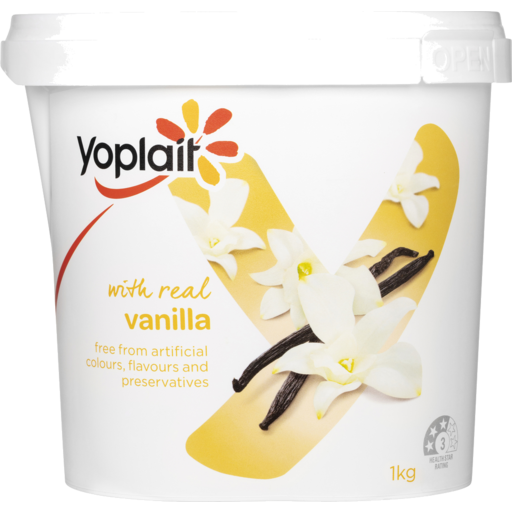 Yoplait Yoghurt Vanilla 1kg