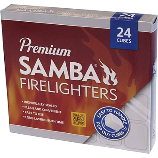 Samba Premium Firelighters 24pk