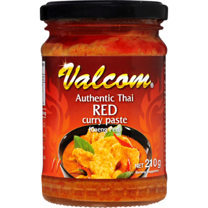 Valcom Curry Paste Red 210g