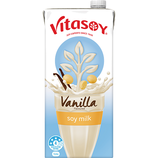 Vitasoy Vanilla UHT Soy 1L