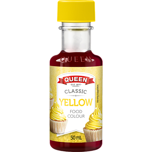 Queen Food Colouring Yellow 50ml