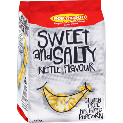 Pop N Good Kettle Sweet & Salty 150g