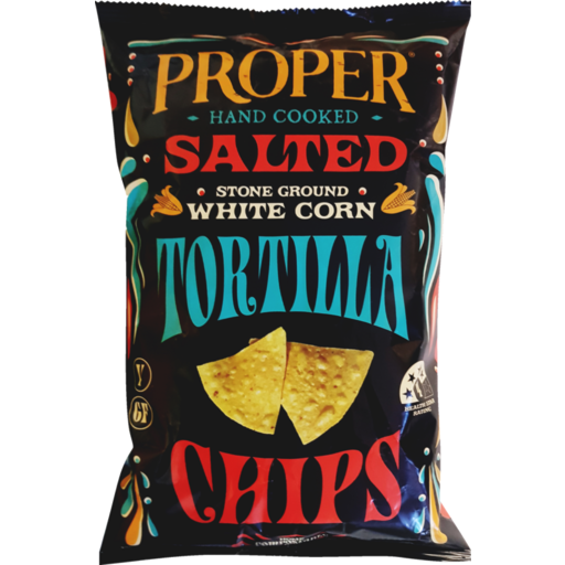 Proper Handcooked Salted Tortilla Chips 170g