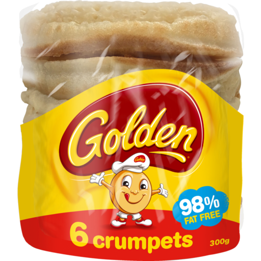 Golden Crumpets Frozen - 6Pk