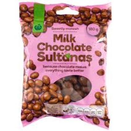 CD Milk Chocolate Sultanas 250g