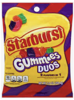 Starburst Gummies Duos 5.8oz