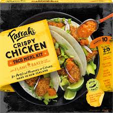 Farrah's Mexican Crispy Chicken Meal Kit 10pk 405g