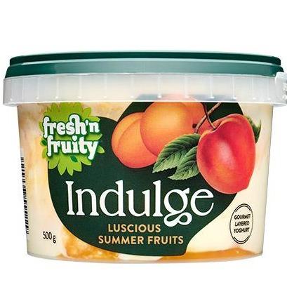 FreshNFruity Indulge Yoghurt Summer Fruits 500g