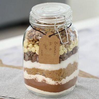 C&C Baking Kit Brownie Jar Mix Triple Chocolate