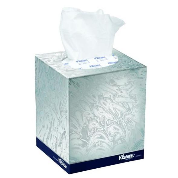 Kleenex Cube Facial Tissues 90 Sheets/Pk