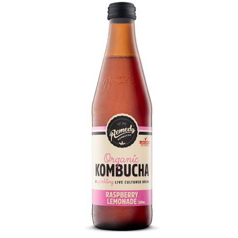 Remedy Raspberry Lemonade Kombucha 330ml