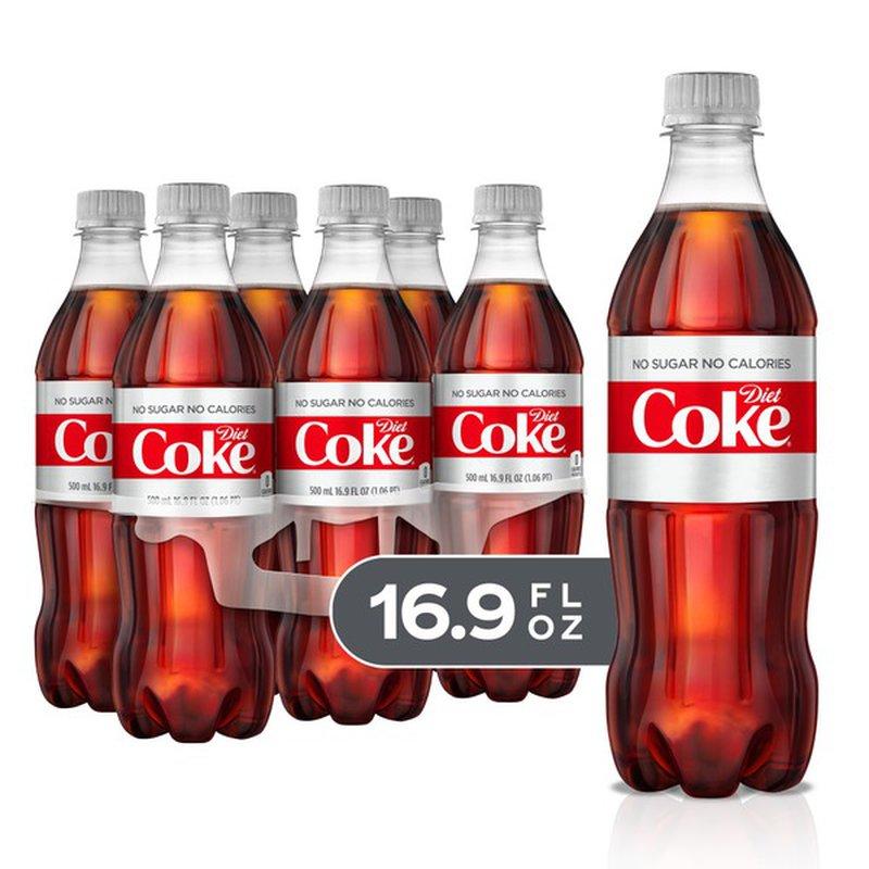 Diet Coke 6 pk /16.9 fl oz Bottles