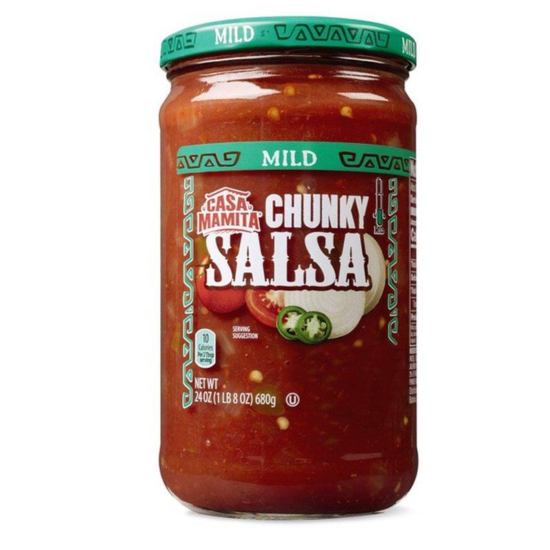 Casa Mamita Mild Chunky Salsa, 24 oz