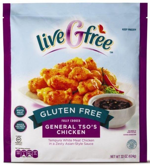 Live G Free Gluten Free Fully Cooked General Tso's Chicken 22 oz