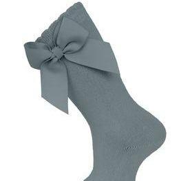 Carlomagno 2946 Grosgrain Bow Kneehigh Sock pr