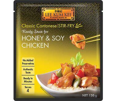 Lee Kum Kee Sachet Sauce Honey Soy 120g