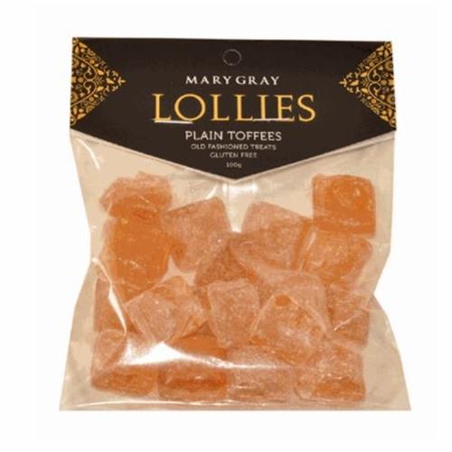 Mary Gray Plain Toffee 100g