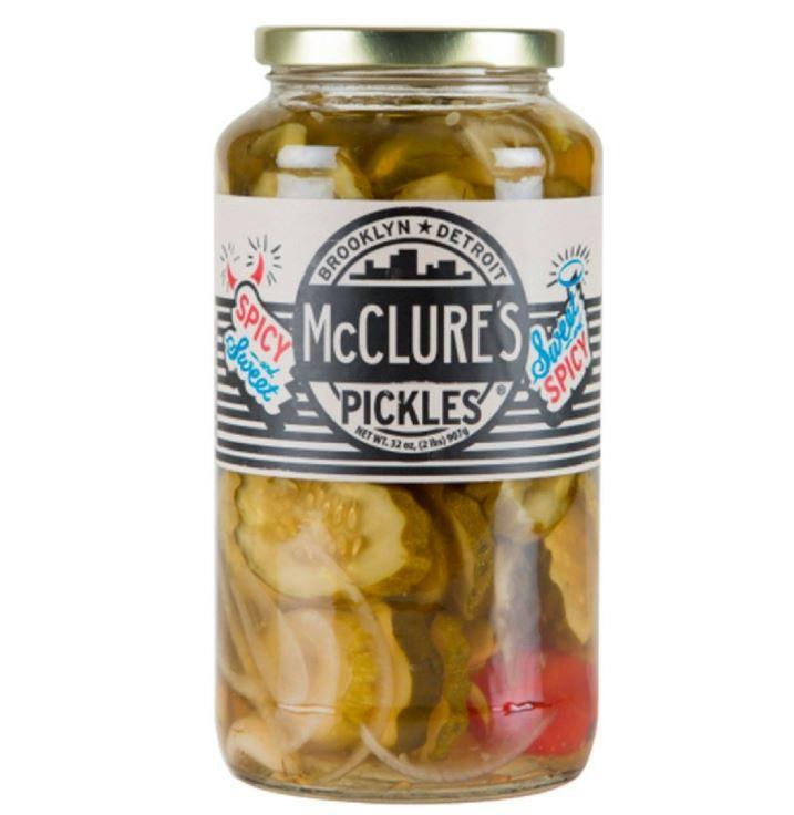 McClures Sweet & Spicy Crinkle Cut Pickles 907g