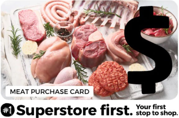 Meat Purchase Card