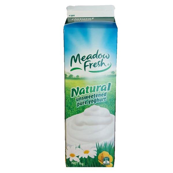 Meadow Fresh Yoghurt Natural Unsweetened 1kg