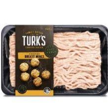 Turks Free Range Chicken Breast Mince