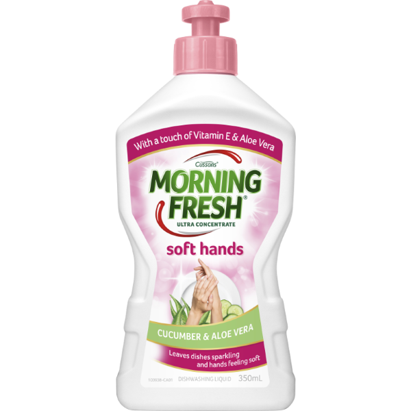 Morning Fresh Cucumber Aloe Vera Soft Hands Dishwashing Liquid 350ml