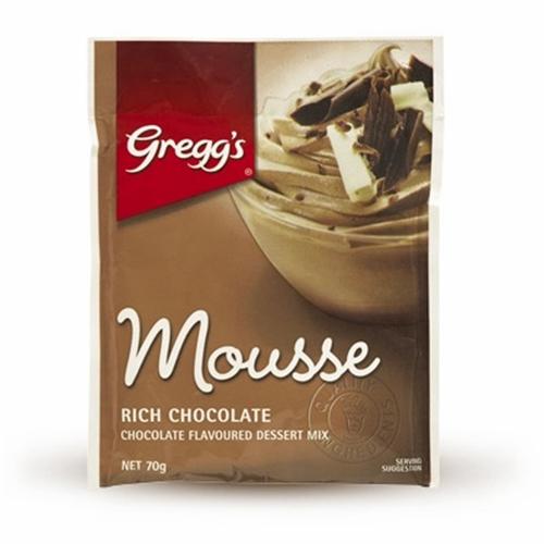 Greggs Mousse Rich Chocolate 70g