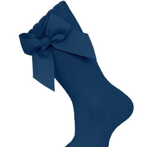 Carlomagno 2946 Grosgrain Bow Kneehigh Sock pr