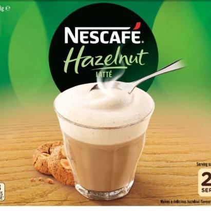 Nescafe Coffee Mix Hazelnut Sachets 26pk