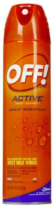 OFF! Active Insect Repellent Aerosol 7.5oz