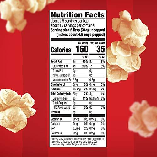 Orville Redenbacher's Kettle Corn Microwave Popcorn 3.28 oz 6 ct