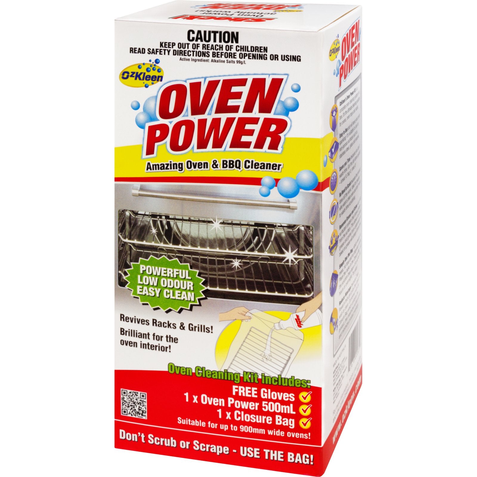 OzKleen Oven Power Cleaner Kit 500ml