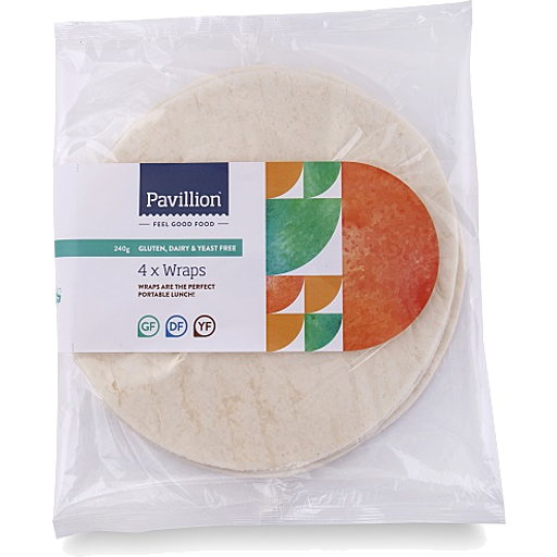 Pavillion GF/DF Wraps 330g/ 4pk