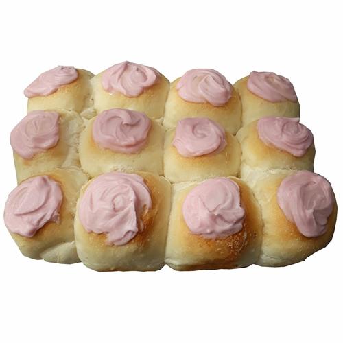 Pink Iced Buns /12