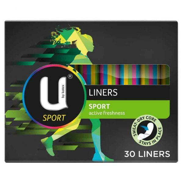 UByKotex Sport Active Freshness Liners 30pk