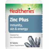 Healtheries Zinc Plus Tablets 90pk