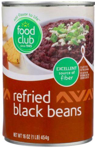 Food Club Refried Beans 16oz